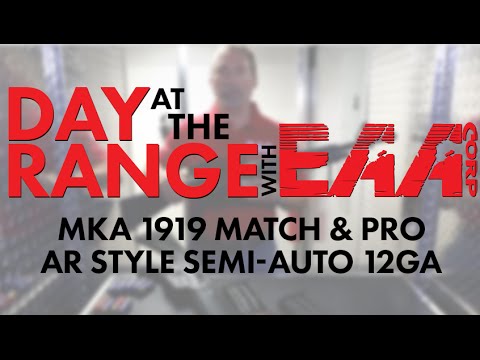 DATR: MKA 1919 MATCH & PRO Magazine-fed, semi-auto, AR style Shotguns in action.