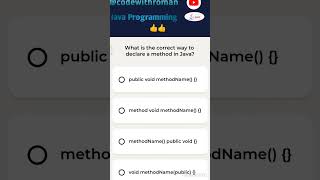 Java Important Multiple choice Questions |