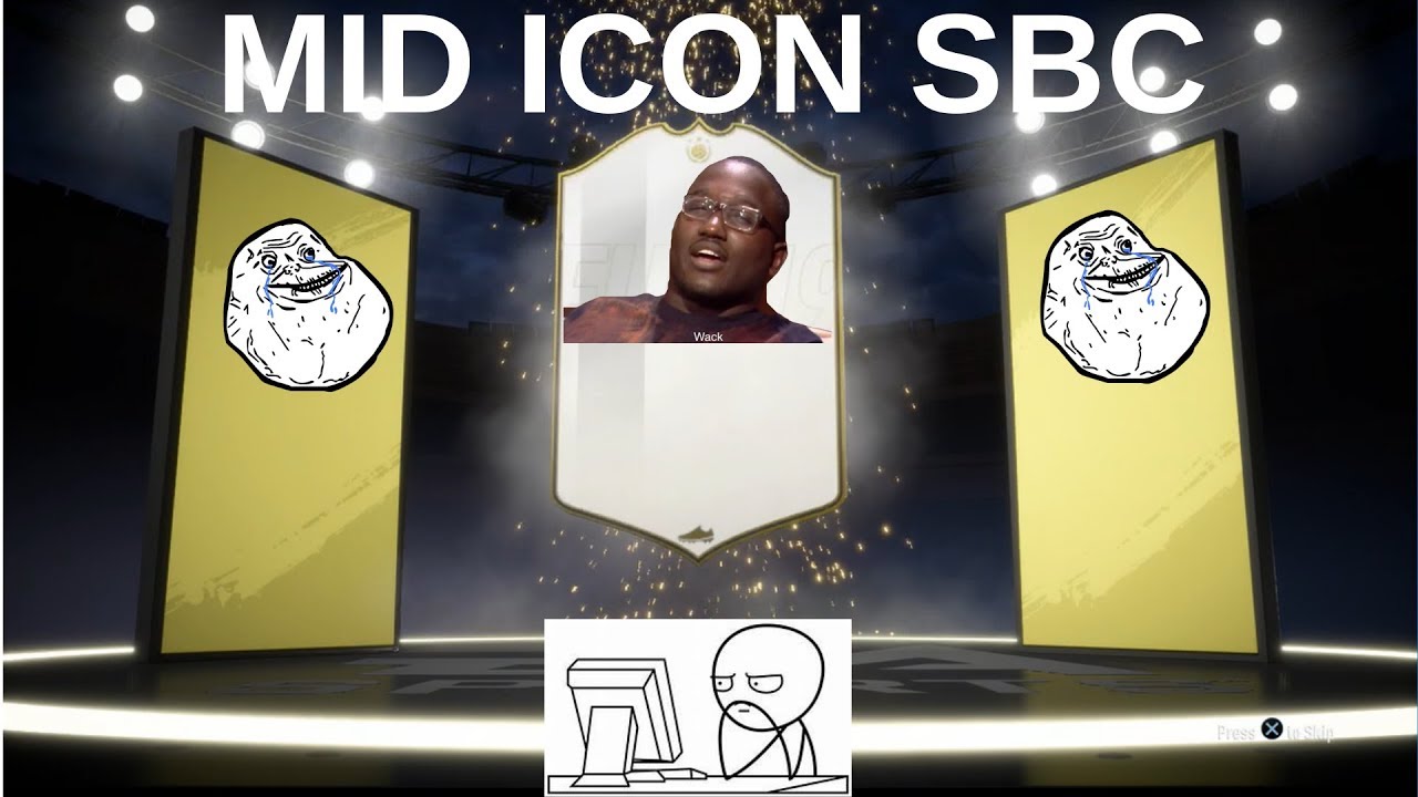 OMFG!! I DID THE MIDDLE ICON SBC!! | FIFA 19 ULTIMATE TEAM