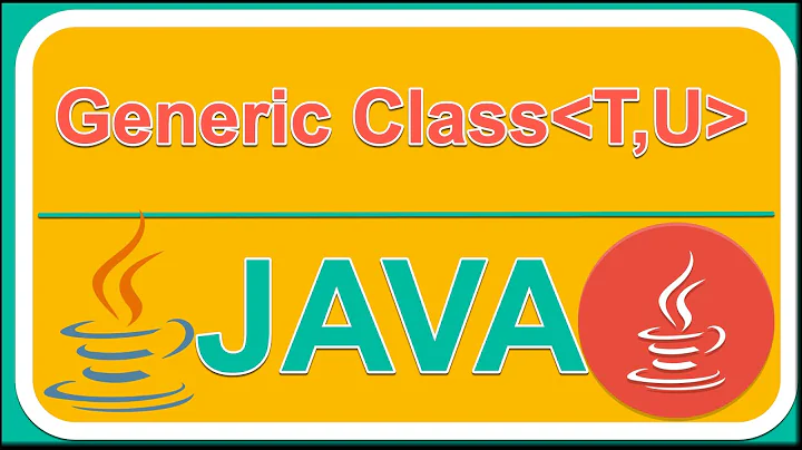 java generic class bounded type parameters | how to create generic class in java