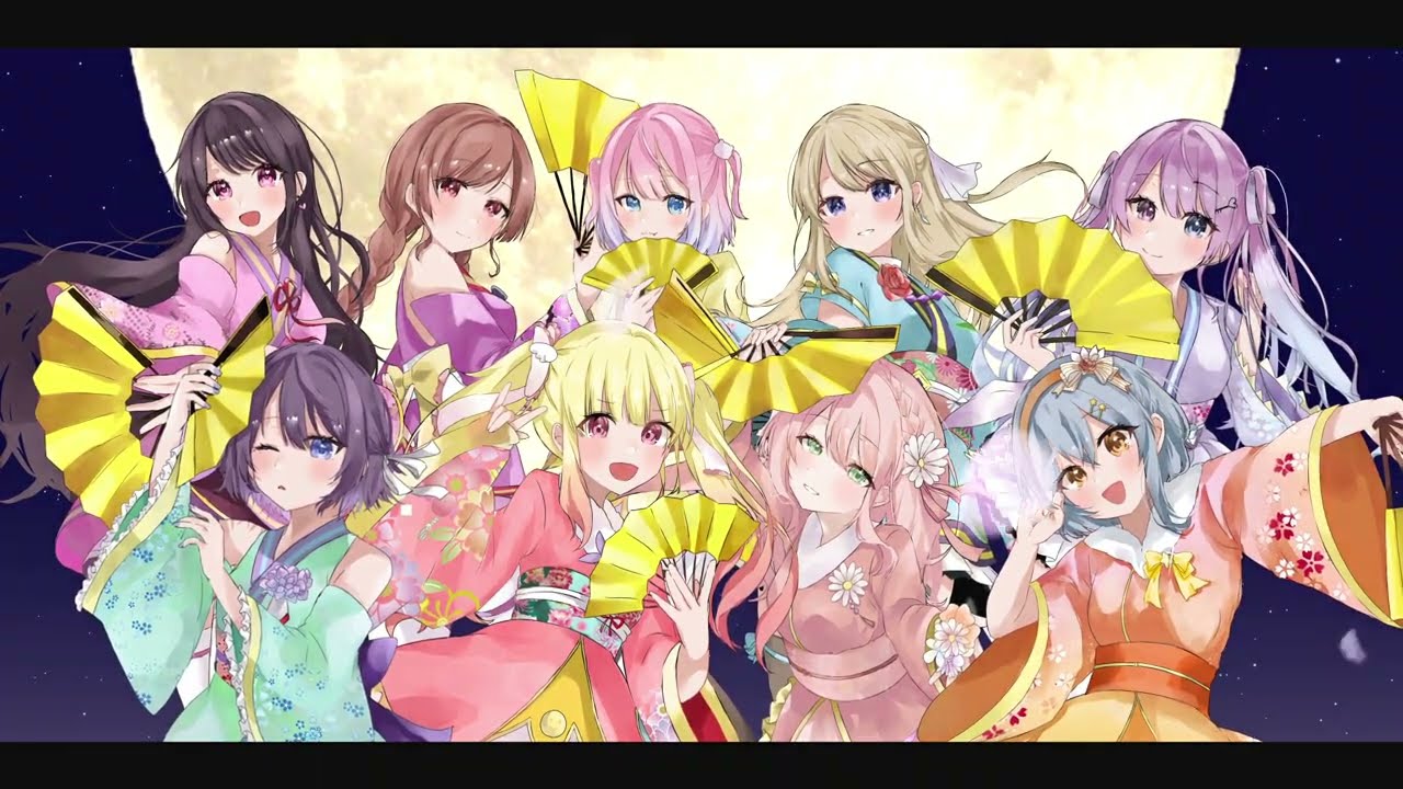 ラブライブ！】輝夜の城で踊りたい /µ's (cover)【9人合唱】 - YouTube