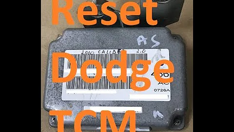 5 Options to Reset a Dodge Transmission Control Module (TCM) Chrysler TCM Reset