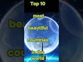 Top 10 most beautiful countries in the world #country #beautiful #top #viral