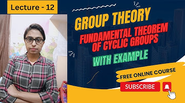 Fundamental Theorem of Cyclic Groups | Abstract Algebra | Group Theory #csir_net #gate_exam