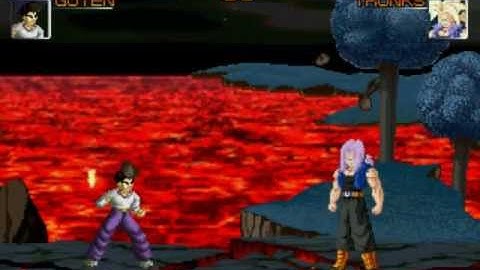 Dragon Ball AF M.U.G.E.N-Goten vs Trunks