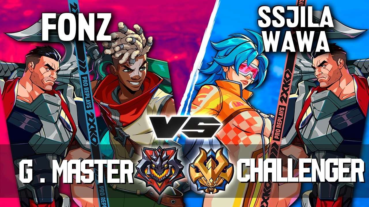 2XKO ▰ FONZ (Ekko-Darius) vs SSJILA - WAWA (Vi-Darius) ▰ 2XKO Pro level replays