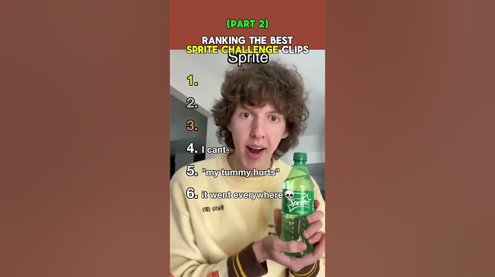 Ranking the FUNNIEST Sprite Challenge Moments (Part 2) #shorts