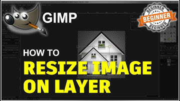 Gimp How To Resize Image In Layer Tutorial
