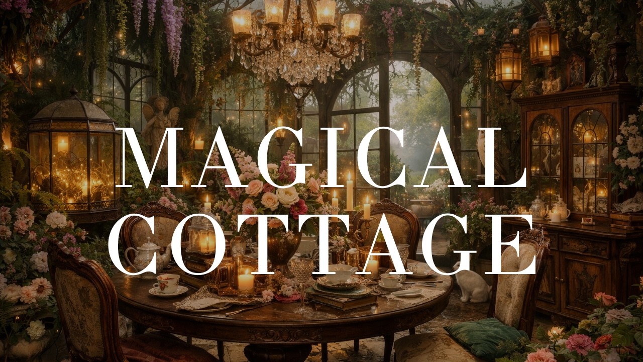 Magical Cottage Ambience | 3 Hours Calming Music