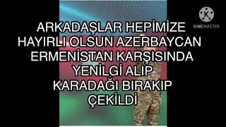 Azerbaycan Ermeni̇leri̇ Püskürttü Zafer Bi̇zi̇mdi̇r Azerbaycan