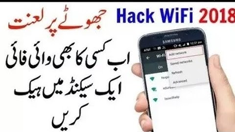 How to Hack Wifi Password 2018 Latest Method 100% Working with proof