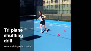 Tri Plane / Multi Directional Shuffling Agility Drill