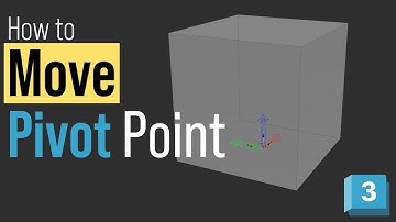 How to Move the Pivot Point in 3ds Max [Easy Tutorial]