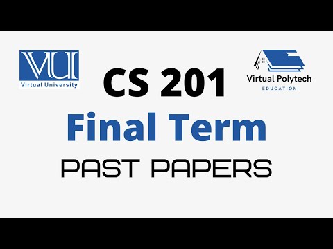 cs201 finalterm past