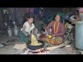 Nepali village || Cooking chowmein and greens in the village