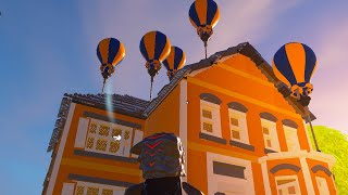 I Built A Floating House in Lego Fortnite