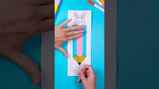 DIY Pencil for Kids! ✏️✨ #craft #kids