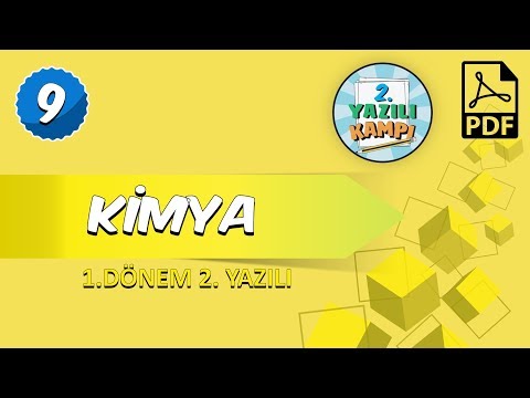 9. Sınıf Kimya | 1. Dönem 2.Yazılıya Hazırlık