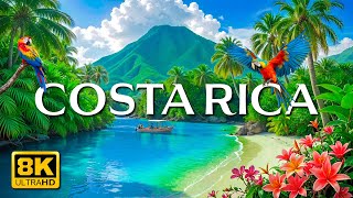 Costa Rica 8K -  Beautiful Natural Landscape Film With Soft Piano Music  - Video 8K Ultra screenshot 3