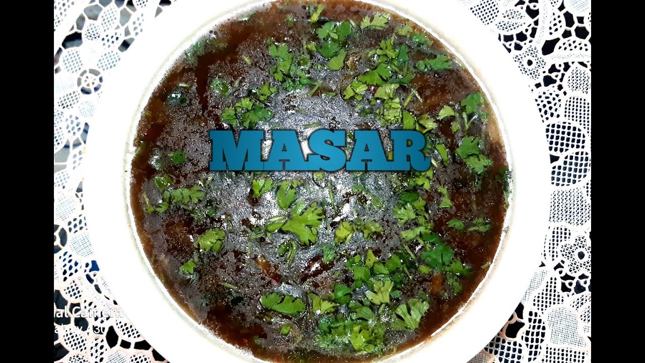 Masar recipe by kitchen with naseem - YouTube