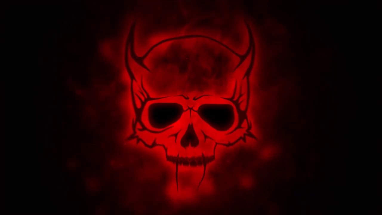 футаж черепа