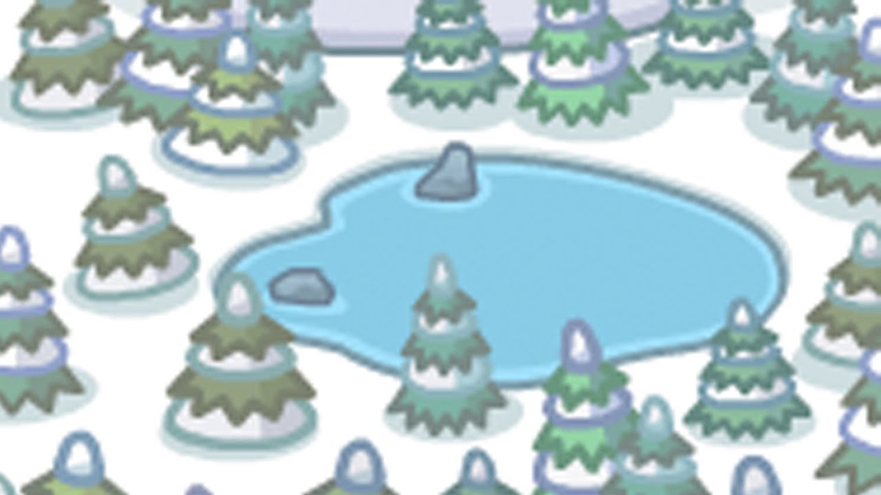 Club Penguin Underwater Hidden Lake, The members-only room …