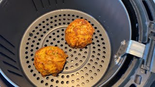 Air Fryer Frozen Crab Cakes