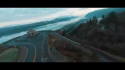 DJI Goggles Fail-safe and Drone Falls off Cliff (Crazy FPV Flight)