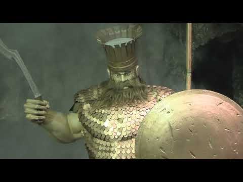 The armor of Goliath from his toes to the tip of his spear in 1 Samuel 17 #davidandgoliath #goliath