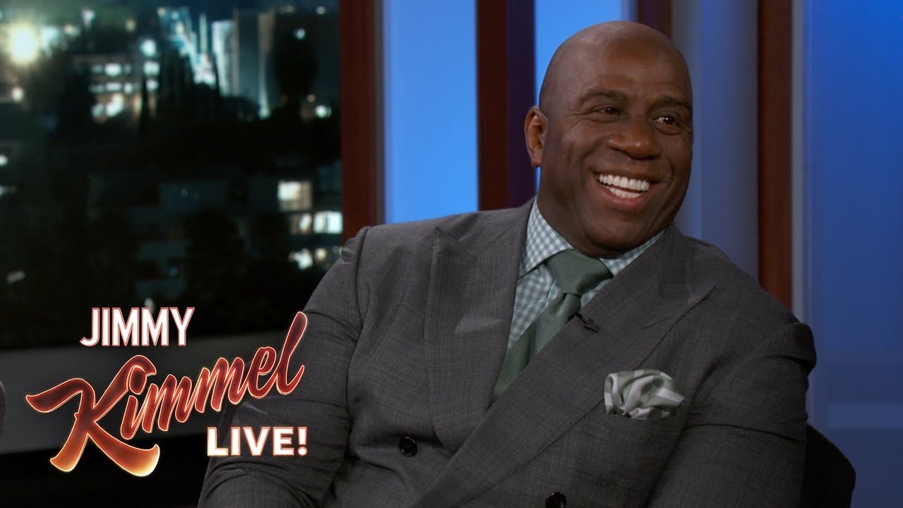 Jimmy Kimmel Really Wants to Vacation with Magic Johnson & Samuel L. Jackson