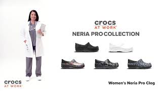 Модели Crocs At Work: коллекция Neria