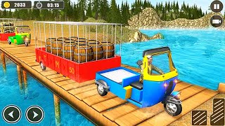 CITY TUK TUK RICKSHAW CARGO TRANSPORT DRIVING SIMULATOR | 🛺 AUTO RICKSHAW DRIVING screenshot 2