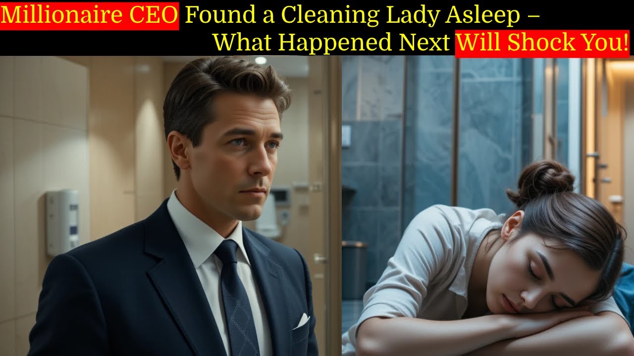 Millionaire CEO Found a Cleaning Lady Asleep What Happened Next Will