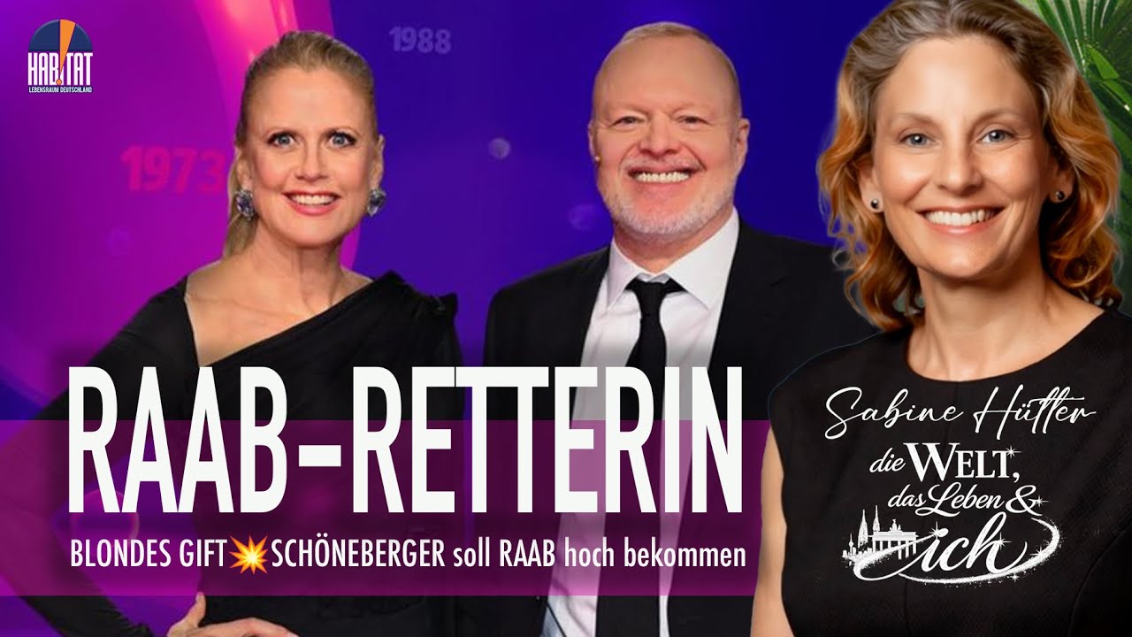 🎬 BARBARA SCHÖNEBERGER soll uralten Showzombie Raab wieder flottmachen | Kolumne von Sabine Hütter