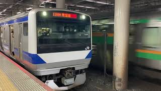 E531系　日暮里駅発車シーン