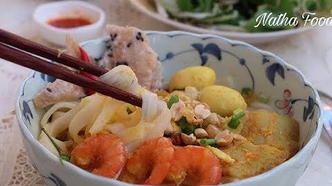 Mì quảng tôm thịt, chia sẻ bí quyết nấu mì kinh doanh nhà Natha Food
