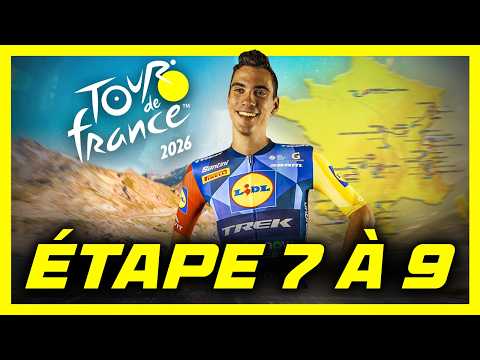 TOUR DE FRANCE 2026 - ÉTAPE 7 À 9 : Échappée goatesque !