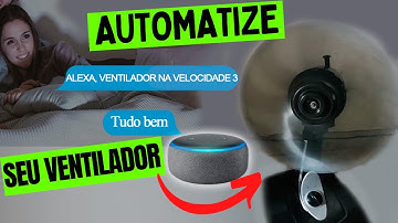 Controle Seu Ventilador por Comando de Voz! Automatização com Alexa e Google Home | JTECH