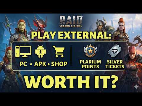 Silver Tickets, Gold Tickets, and Plarium Points - Worth Playing Raid Outside the Google/Apple Eco?