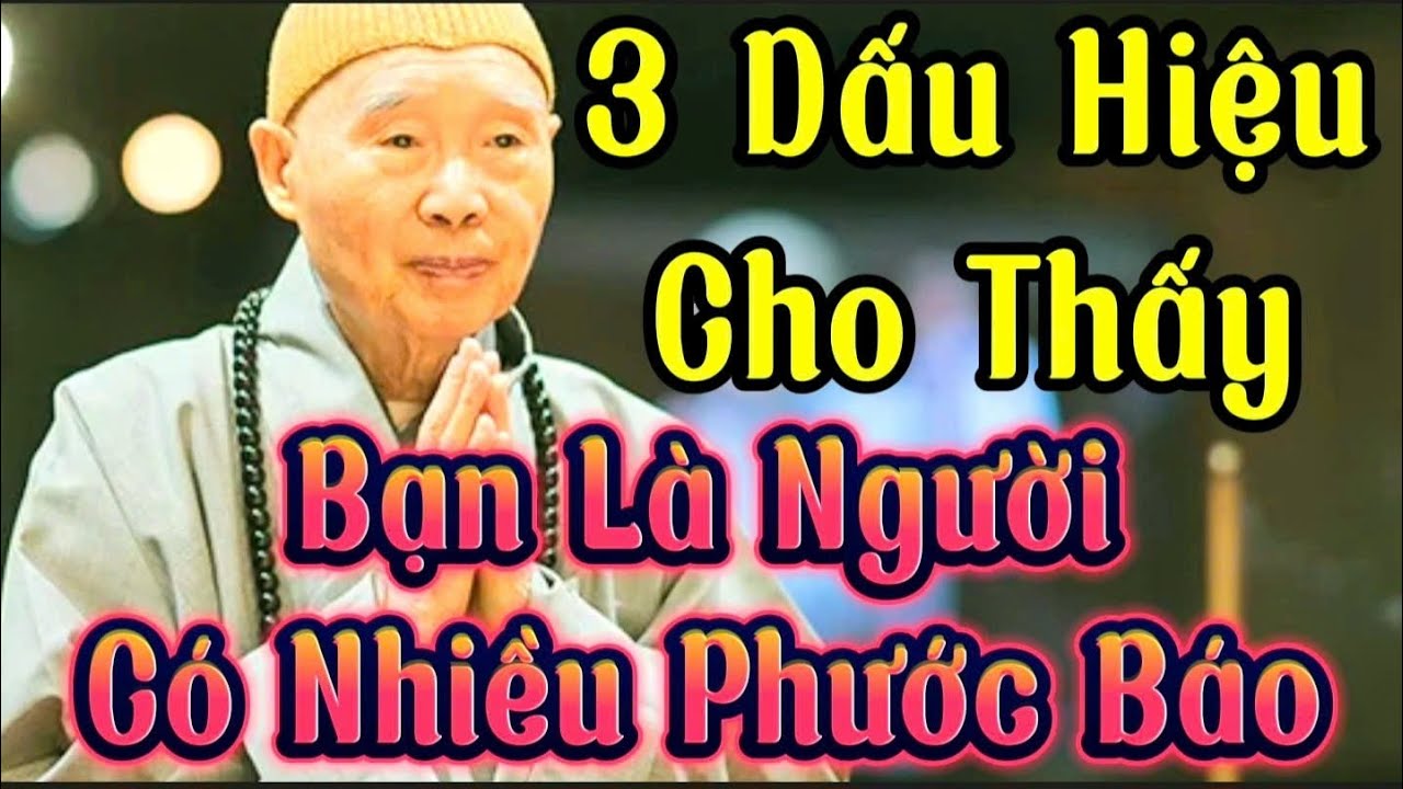 Tập 128 Ba Dấu Hiệu Cho Thấy Bạn Là Người Có Nhiều Phước Báo | Pháp Sư Tịnh Không
