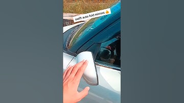 swift auto fold mirrors | #shorts