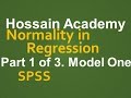 Normality Testing for Residuals in ANOVA using SPSS - YouTube