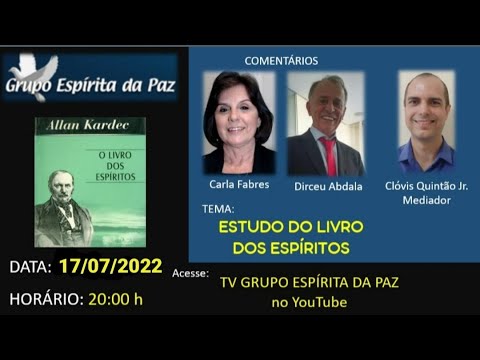 ESTUDO DO LIVRO DOS ESPÍRITOS - EPISÓDIO DE NÚMERO 03