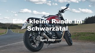 Eine kleine Frühlingsrunde mit der Speed Twin im Schwarzatal