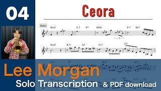 Ceora (Lee Morgan) Solo Transcription #4