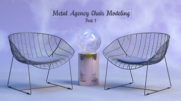 Metal Chair Modeling in 3ds Max Part 1