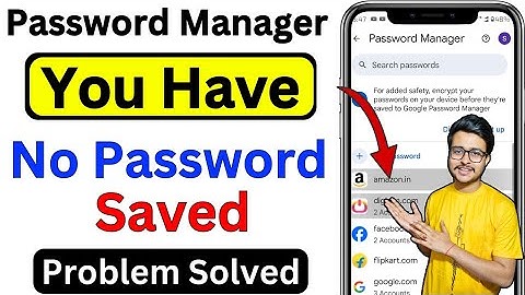 Password manager me password kaise save kare 2025 | how to save passwords in password manager 2025