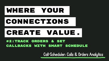 Track Orders & Set Callbacks with Smart Schedule |Call Scheduler App– Contact Management & Followups