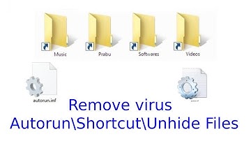 طريقة حزف فيرس شورت كت و اتورن Shortcut - Autorun virus