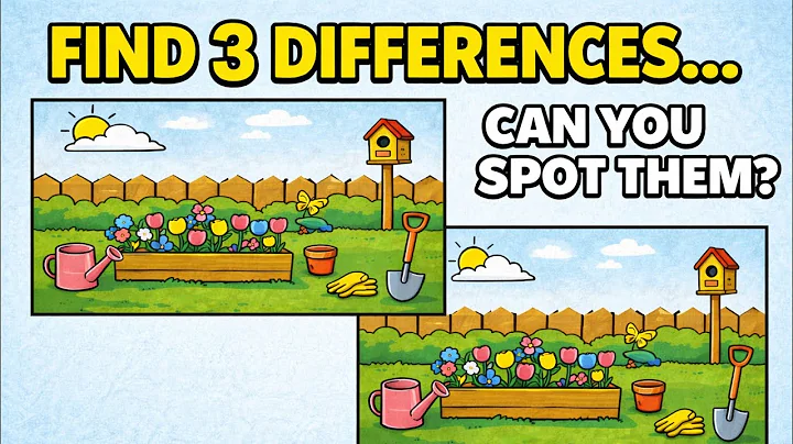 Only Sharp Eyes Find All 3 Differences 😳